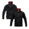 [Top-Selling] Face Red Demon For Halloween Full Print Mask Hoodie