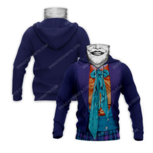 [Top-Selling] Horror Movie Joker For Halloween Full Print Mask Hoodie