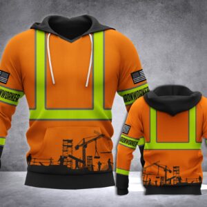[Top-Selling] Ironworker All Over Printed Hoodie