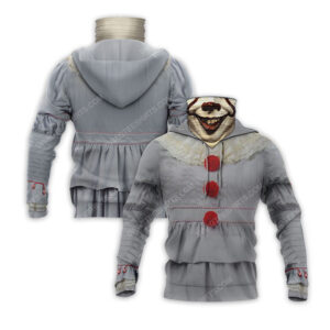 [Top-Selling] It Chapter Two Pennywise Full Print Mask Hoodie