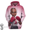 [Top-Selling] Multi-Color Melanin Warrior Fight Like A Girl Cancer Awareness 3D Hoodie