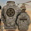 [Top-Selling] Pittsburgh Steelers Camo Style All Over Print Hoodie