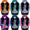 [Top-Selling] Sugar Skull Fairy Figurine Fight Like A Girl Cancer Awareness 3D Hoodie