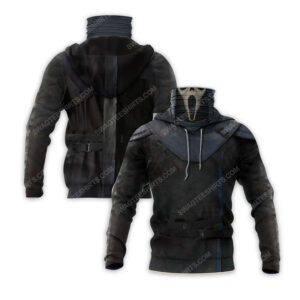 [Top-Selling] The Scream Ghost Face For Halloween Full Print Mask Hoodie