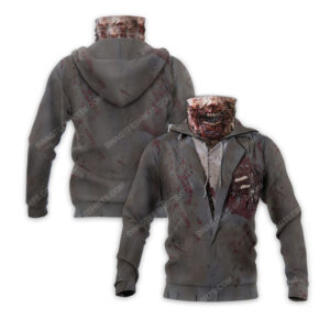 [Top-Selling] The Zombie For Halloween Full Print Mask Hoodie