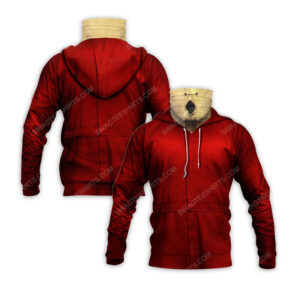 [Top-Selling] Us Movie Character Horror Movie Full Print Mask Hoodie