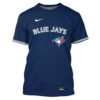 Toronto Blue Jays Custom Personalized 3D Shirt