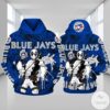 Toronto Blue Jays Deadpool 3D Hoodie