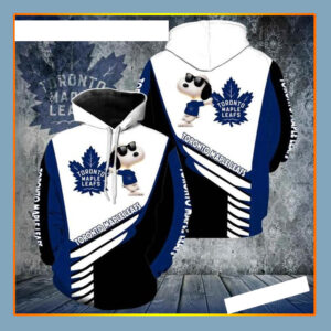 Toronto Maple Leafs Snoopy 3D Hoodie
