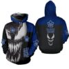 Toronto Maple Leafs Venom 3D Hoodies