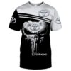 Toyota Skull Punisher Custom Personalized 3D Shirt