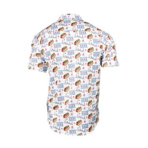 Tropical Bros X Barstool Chicago Hot Dog Hawaiian Shirt