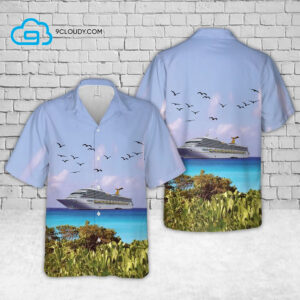 Tropical Carnival Sunrise Full Print Hawaiian Shirt