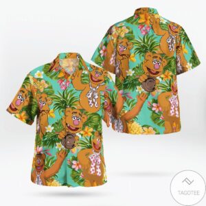 Tropical Fozzie Bear Hawaiian Shirt