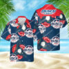 Tropical Hibiscus Busch Light Apple Beer All Over Print Hawaiian Shirt