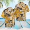 Tropical Monkey Hawaiian Shirt Summer Button Up