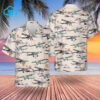Tropical Palm Tree Cessna 150 Full Print Hawaiian Shirt