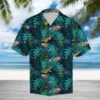 Tropical Peacock Hawaiian Shirt Summer Button Up