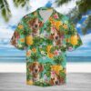 Tropical Pineapple Brittany Hawaiian Shirt Summer Button Up