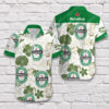 Tropical Summer Heineken Beer Short Sleeve Hawaiian Shirt