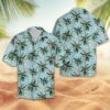 Tropical Vintage Pink Flamingo And Palm Trees Hawaiian Shirt Summer Button Up
