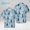 Tropical Yacht Club Full Print Hawaiian Shirt