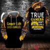 True Gamer Don’T Die We Always Respawn Custom Name 3D Hoodie