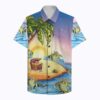 Turtle Surfing Hawaiian Shirt
