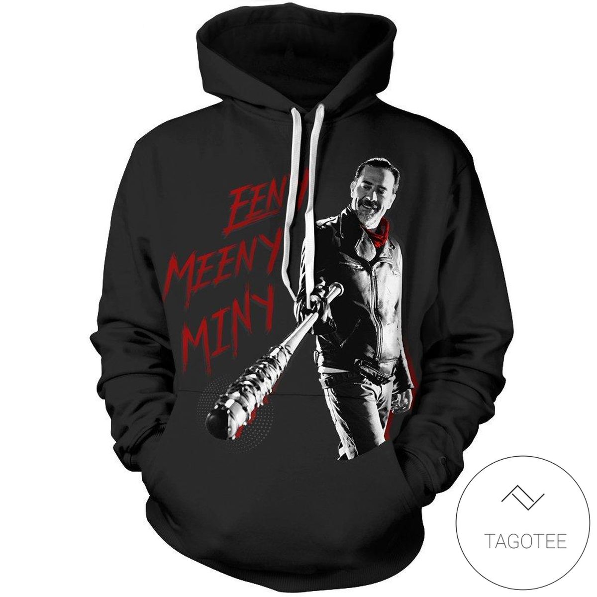 Twd I Eeny Meeny Miny Moe Pullover Hoodie- Tagotee Twd I Eeny Meeny Miny Moe Pullover Hoodie- Tagotee