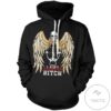 Twd Nobodys Bitch Pullover Hoodie