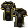 U.S Army Veteran Eagle Pride 3D All Over Print Hoodie