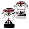 Uk Veteran Cross Lest We Forget 3D Shirt