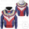 Ultraman Tiga Cosplay Custom Hoodie