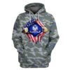United States Army Camo All Over Printed Hoodie