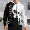 Until Valhalla Heathen Skull Tomohawk Punished 3D Shirt