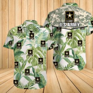 Us Army All Over Printed Hawaiian Shirt