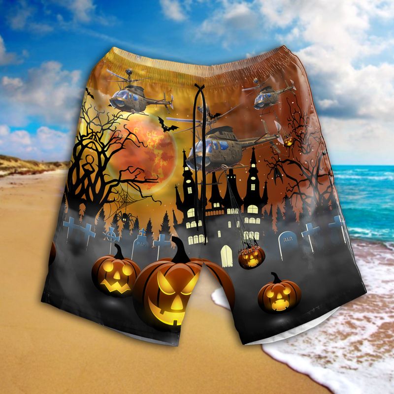 Us Army Oh-58 Kiowa Halloween Hawaiian Shirt Us Army Oh-58 Kiowa Halloween Hawaiian Shirt