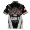 Us Army Veteran Eagle Land Of The Free Because Of The Brave Hawaiian Shirt