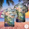 Us Bombardier Global 5000 (Bd-700-1A11) Hawaiian Shirt