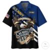 Us Navy Veteran Eagle Flag Hawaiian Shirt