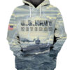 Us Navy Veteran Ship And Aircraft 3D Hoodie
