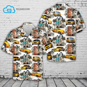 Us Taxicabs Full Print Hawaiian Shirt