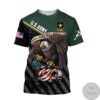 Us Veteran Army These Color Don’T Run Green 3D All Over Print Hoodie