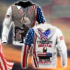 Us Veteran If You Haven’T Risked Coming Home Under A Flag All Over Printed 3D Hoodie