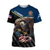 Us Veteran Marine Corps 3D All Over Print Hoodie