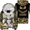 Vegas Golden Knights Jack Skellington Halloween 3D All Over Print Hoodie