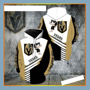 Vegas Golden Knights Snoopy 3D Hoodie