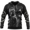 Vegvisir Rune Viking 3D Hoodie And Shirt