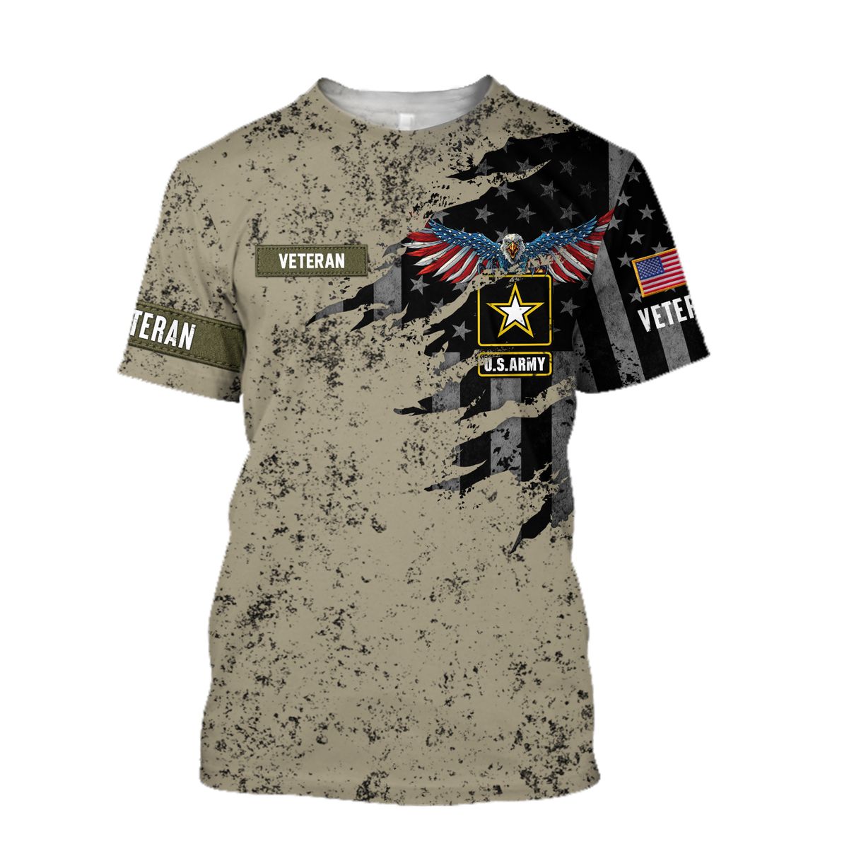 Veteran Us Army Eagle In My Heart 3D All Over Print Hoodie Veteran Us Army Eagle In My Heart 3D All Over Print Hoodie