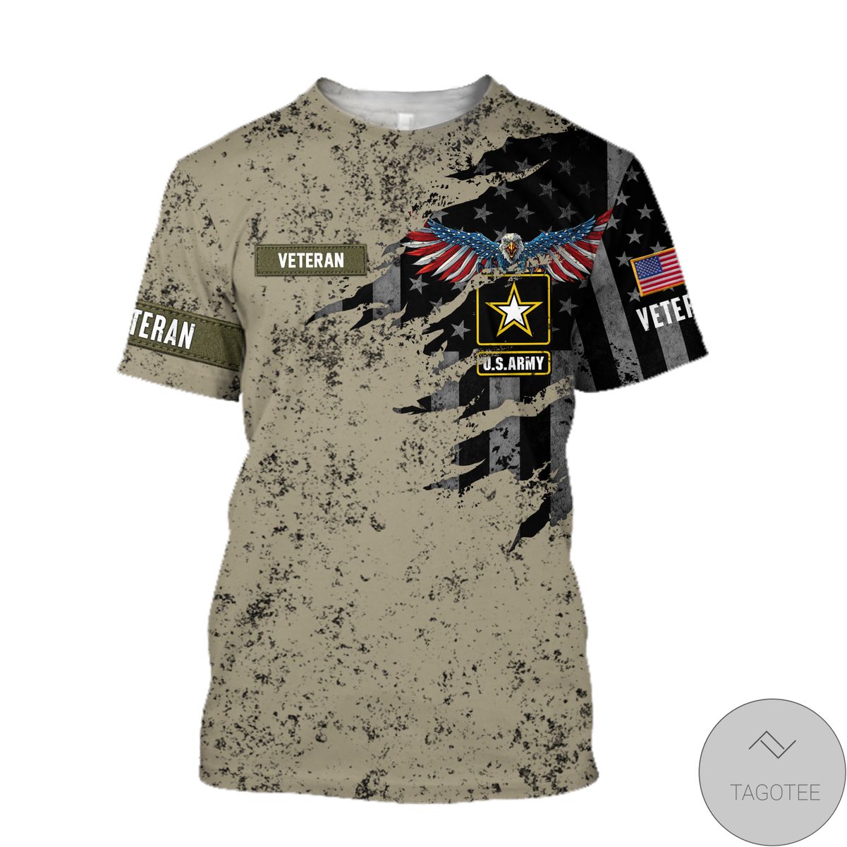 Veteran Us Army Eagle In My Heart 3D All Over Print Hoodie Veteran Us Army Eagle In My Heart 3D All Over Print Hoodie